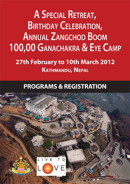Special Retreat and Birthday Celebration 27th February – 3rd March 2012