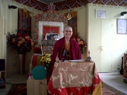 Visit of Ani Lhamo – January 2010